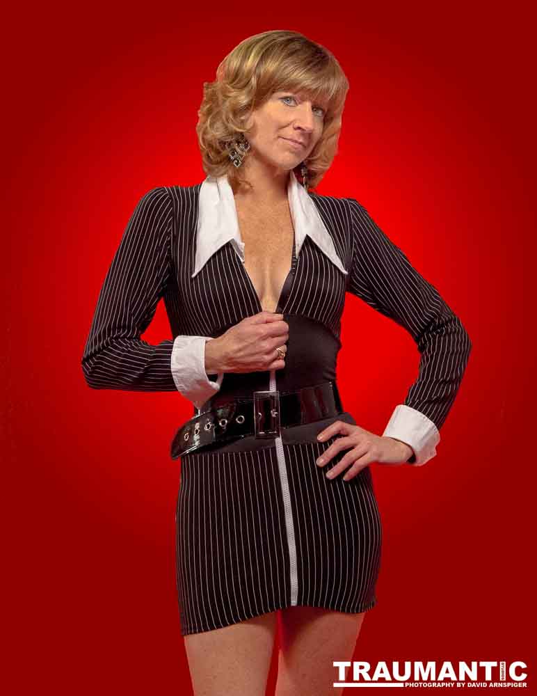 My high school friend Robyn Roberts wanted to pose.  I was happy to oblige.